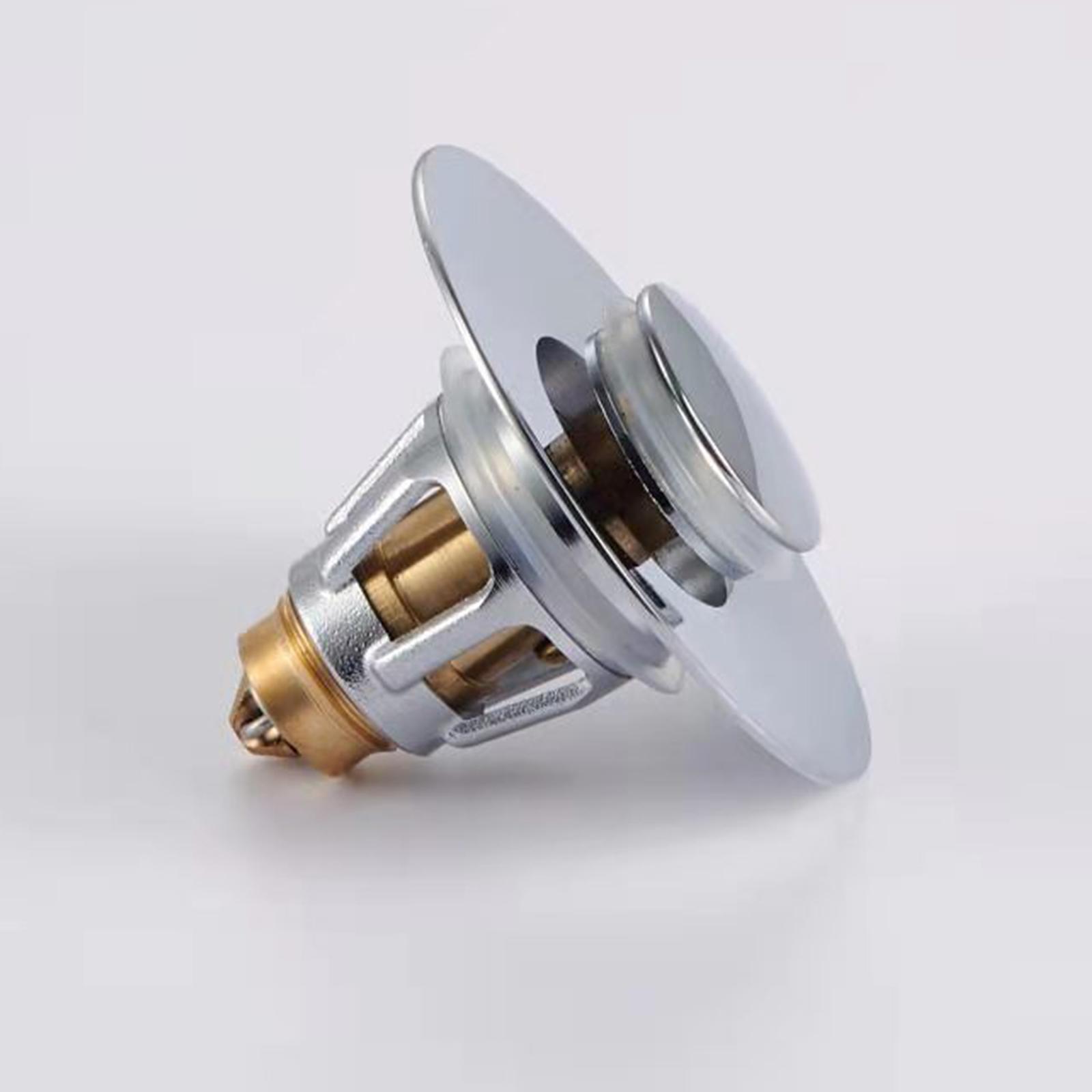 Nút lọc bật lên bồn rửa mặt lavabo nhà tắm bằng thép không gỉ, ngăn tóc và vật thể lạ, thoát nước
