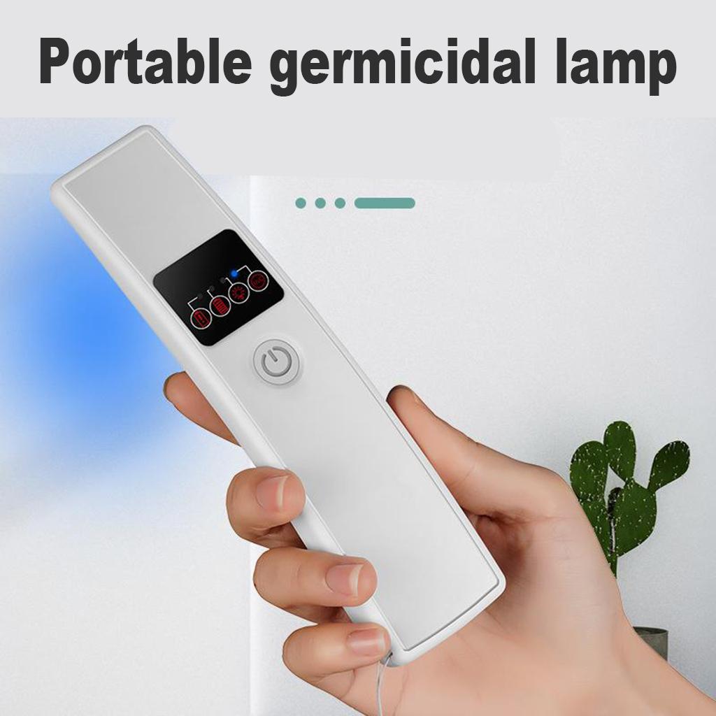 UV Light Sanitizer Wand -Handheld Disinfection Lamp,Anti-Bacterial Rate 99%,UVC Sterilization for Home Wardrobe Toilet, Office, Travel Hotel, Pet Area