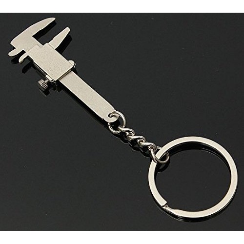 Thước kẹp mini kèm móc khoá inox, kích thước 30mm
