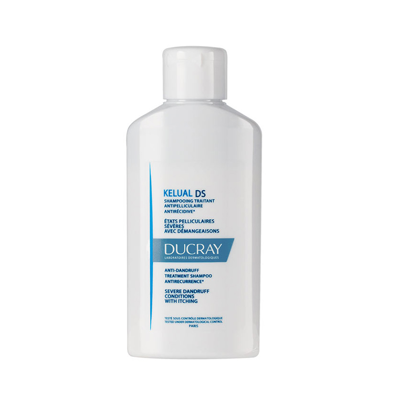 Dầu Gội Ducray Giảm Gàu Nặng, Tiêu Sừng, Chống Ngứa, Giảm Đỏ Kelual DS Shampoo 100ml