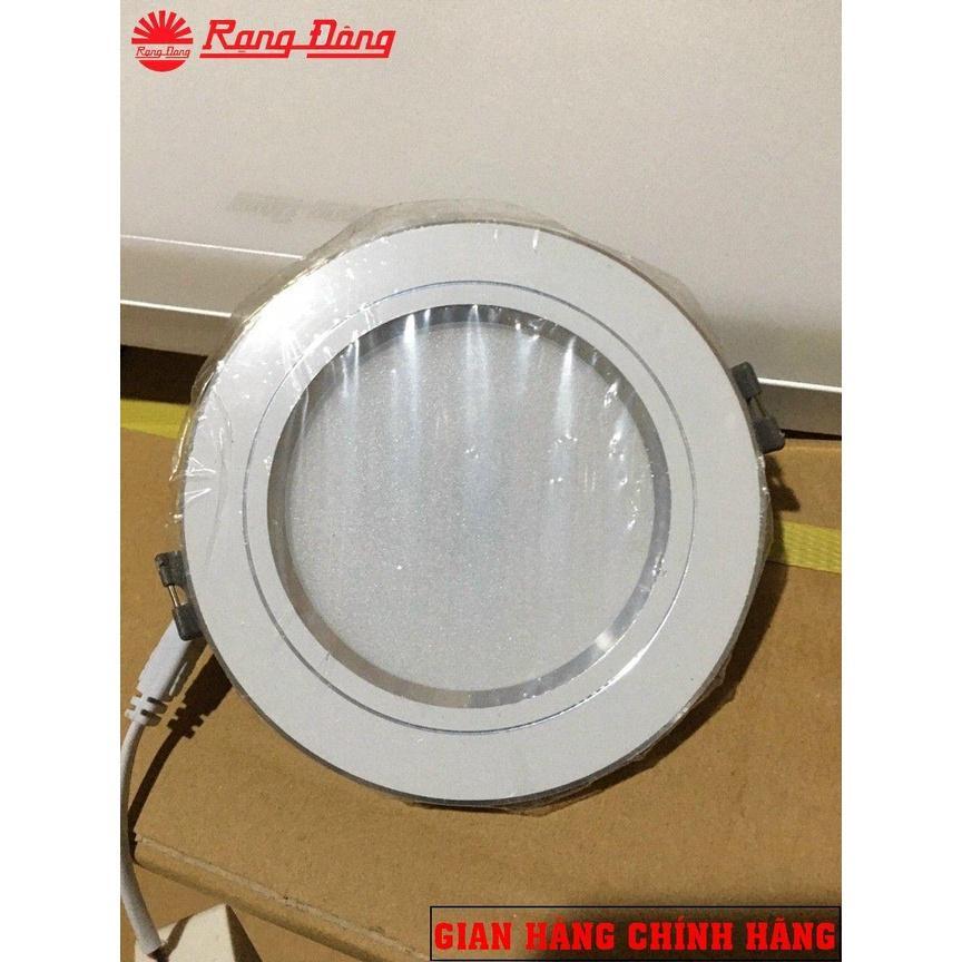 Đèn LED Downlight RẠNG ĐÔNG viền vàng, viền bạc cao cấp AT10