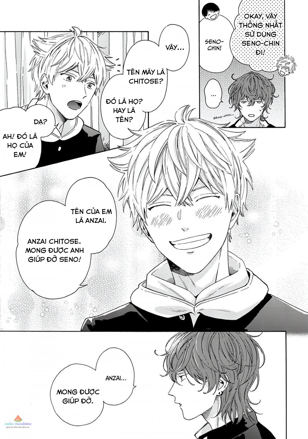 ngôi sao hạng nhất được vẽ bằng nụ hôn chapter 2 6