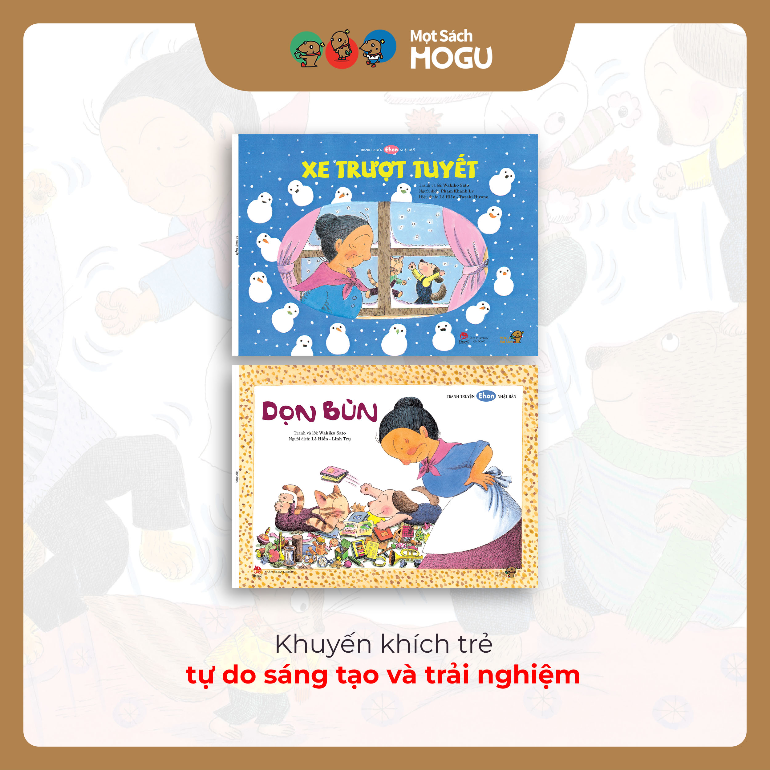 Truyện Ehon bé 3-4-5 tuổi - Bộ 10 cuốn Tuyển tập Bà Baba