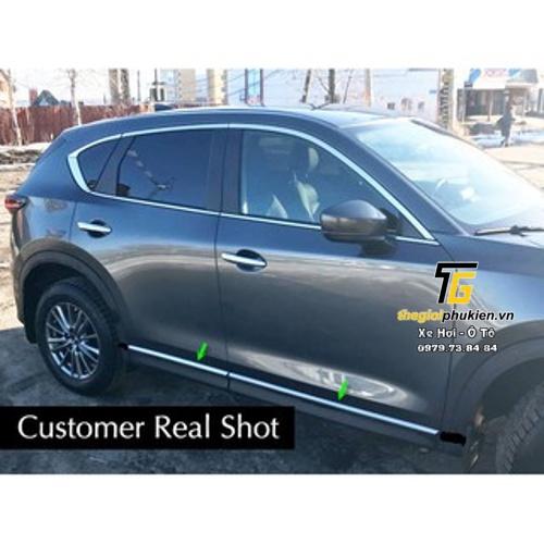 Bộ ốp, nẹp sườn dành cho Mazda CX-5, CX5 2018-2019
