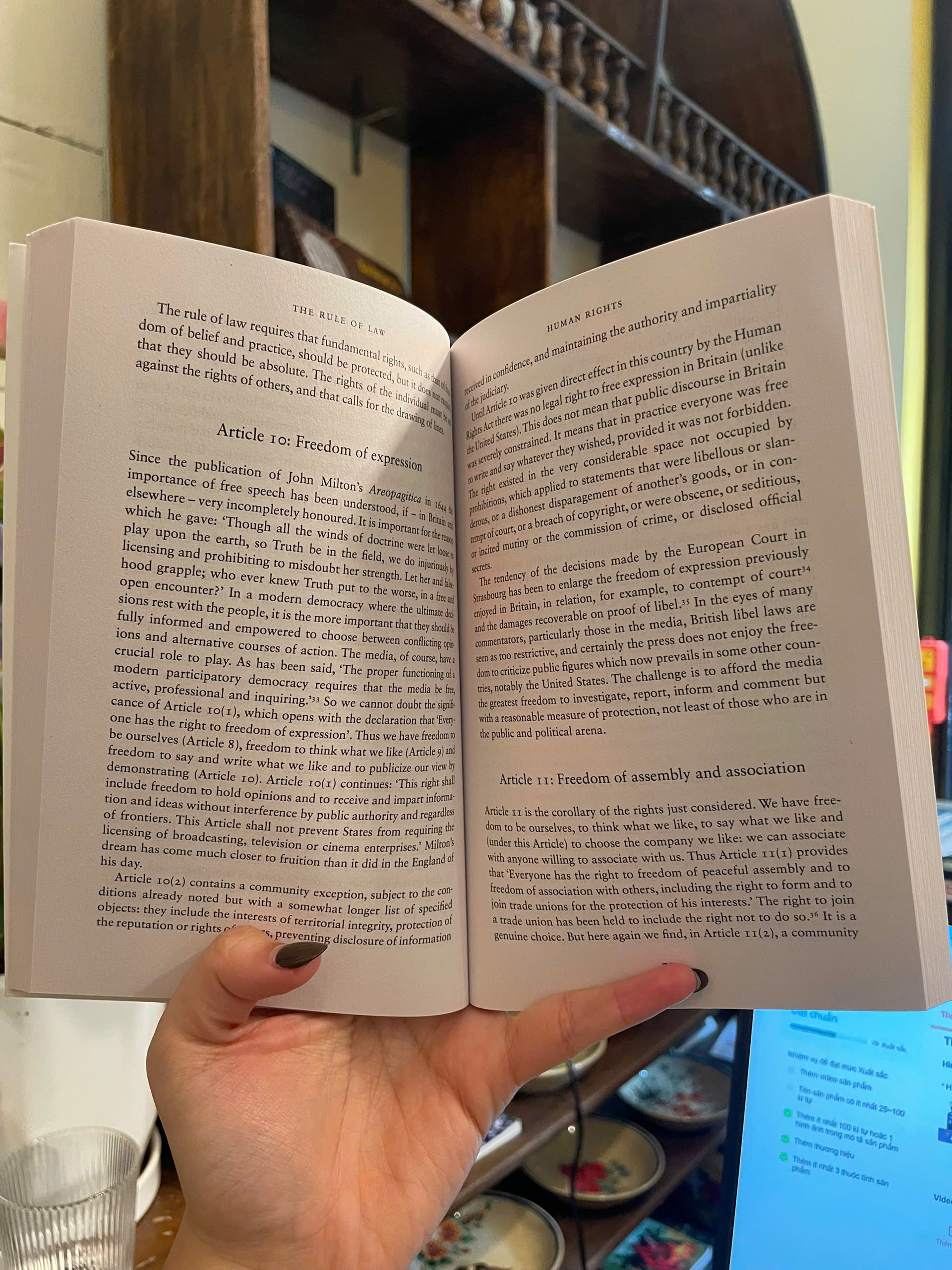 Sách - The Rule Of Law by Tom Bingham - Non Fiction/ Law/ English book - Sách Ngoại Văn