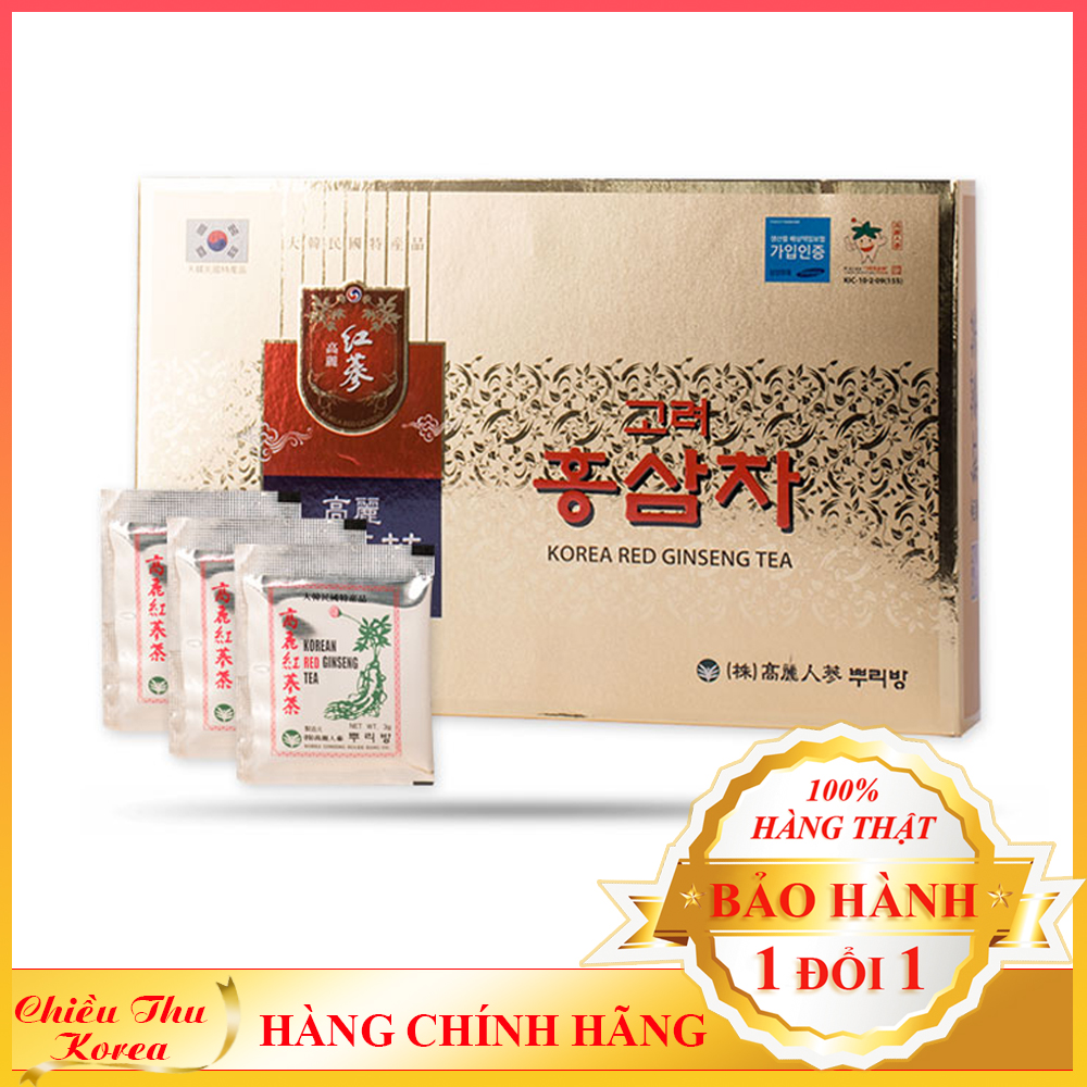Trà Hồng Sâm Korea Red Ginseng Tea (3g x 100 gói)