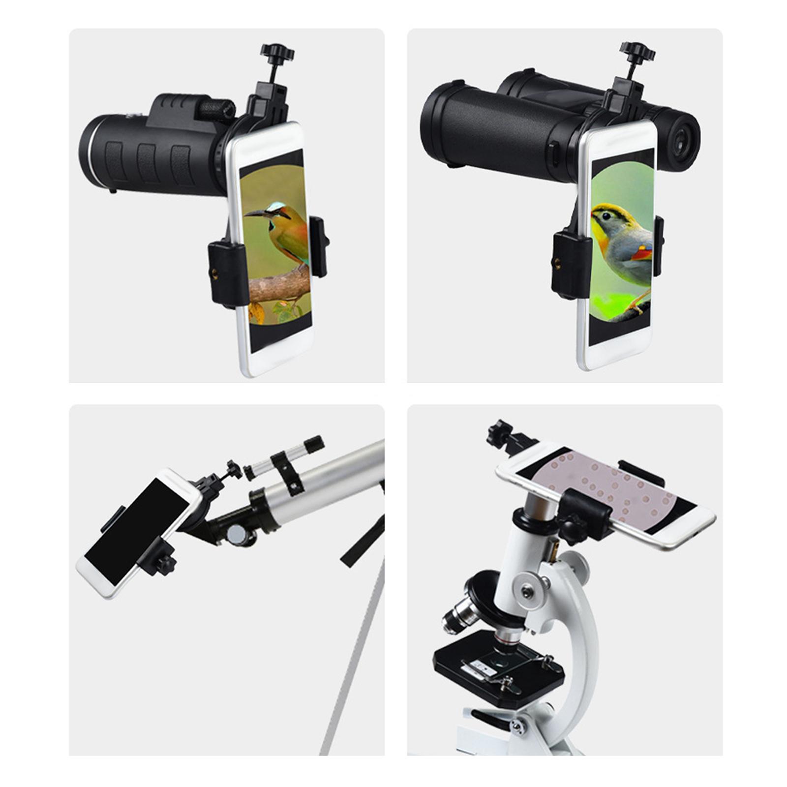 Cell Phone Photography Holder Accessories Adjustable Stable for Binoculars