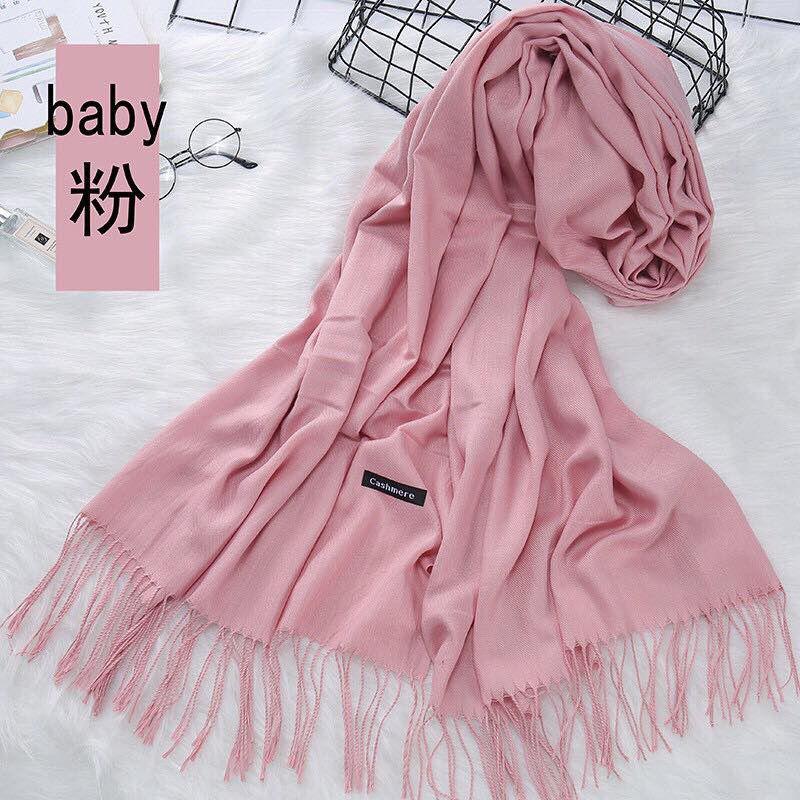 Khăn quàng cổ nam nữ cashmere phong cách hàn quốc