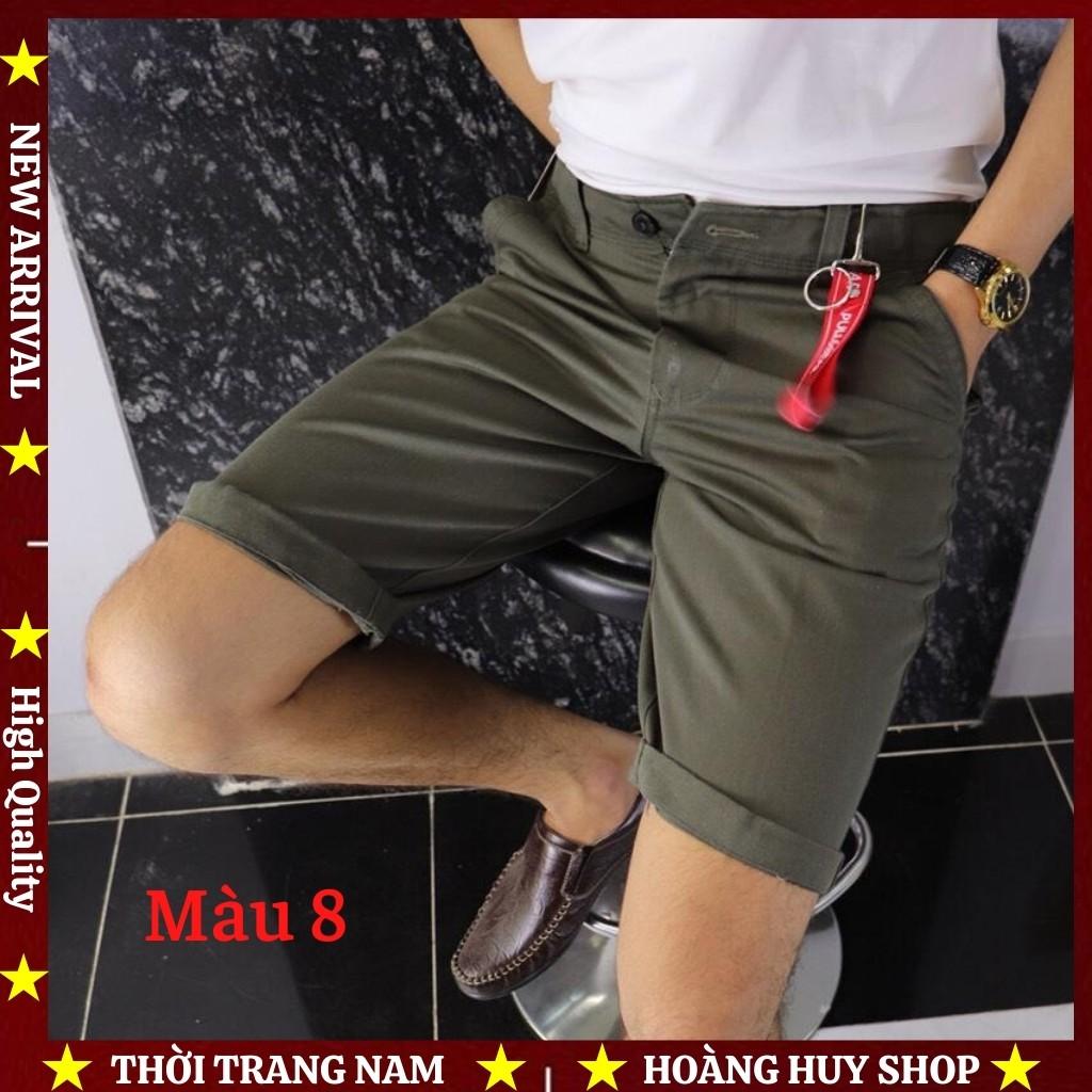 Quần Short Kaki Nam H&amp;H-AT29 Quần Đùi Nam Kaki Dày Dặn Cao Cấp Phong Cách Năng Động Trẻ Trung- Nhiều Màu