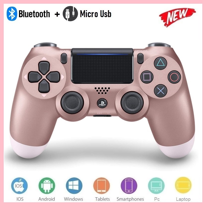 Tay Game không dây bluetooth P/S Rose cho máy tính - điện thoại - máy game Console