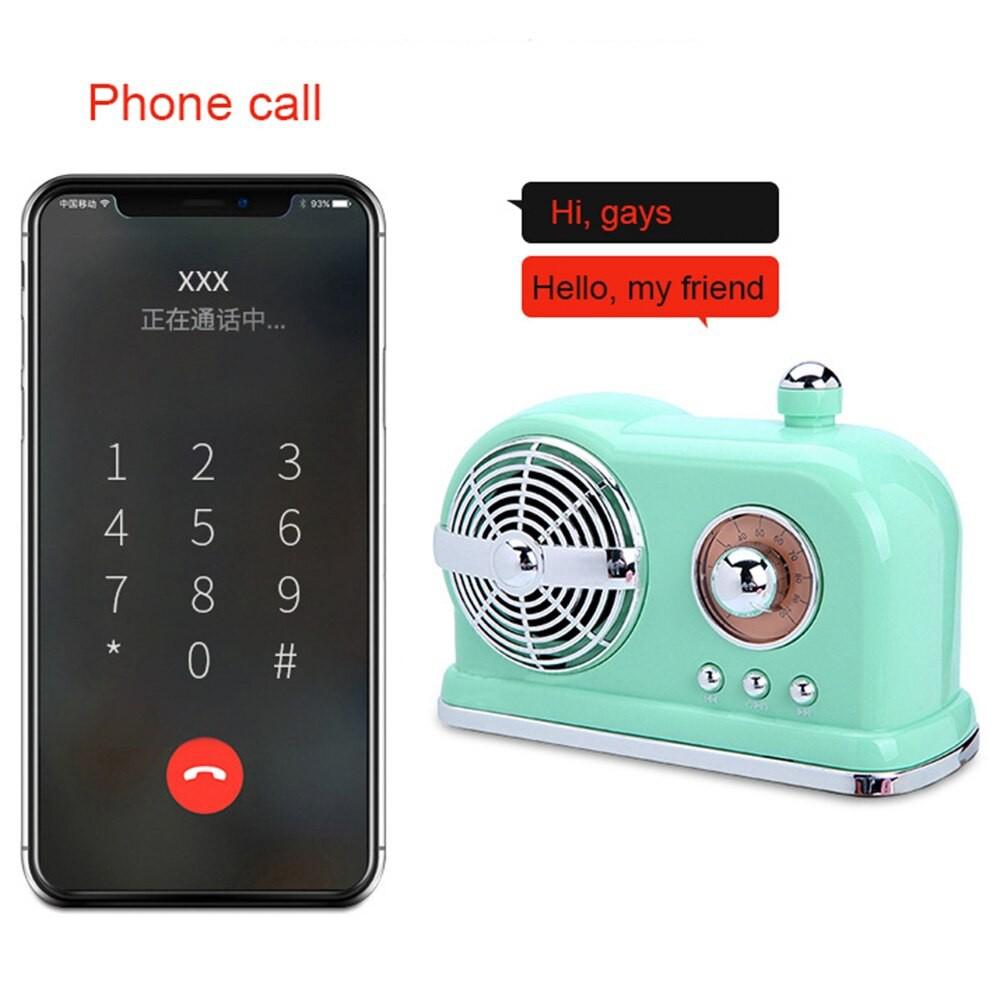 Loa Bluetooth Phong Cách Đài Radio Cổ Điển