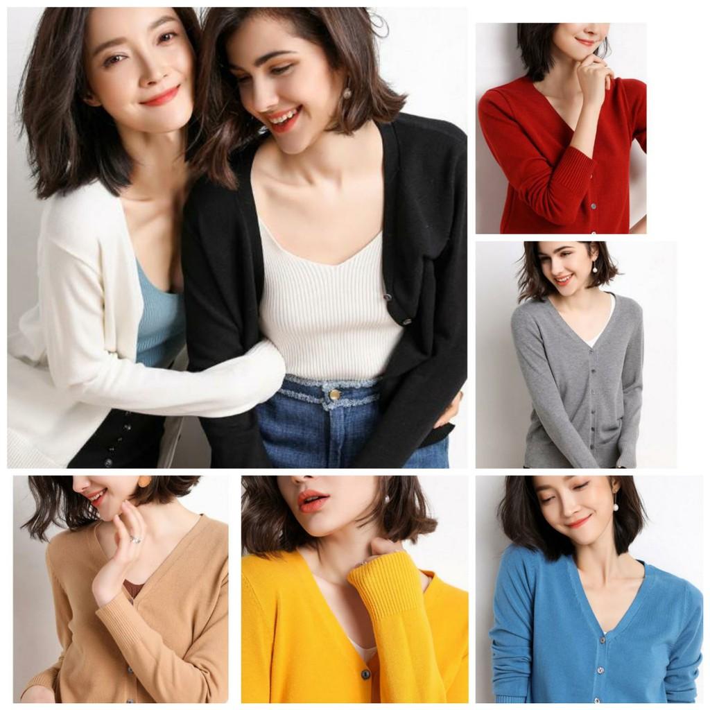 Áo len cardigan siêu mềm mịn hàng đẹp loại 1 mẫu mới nhất