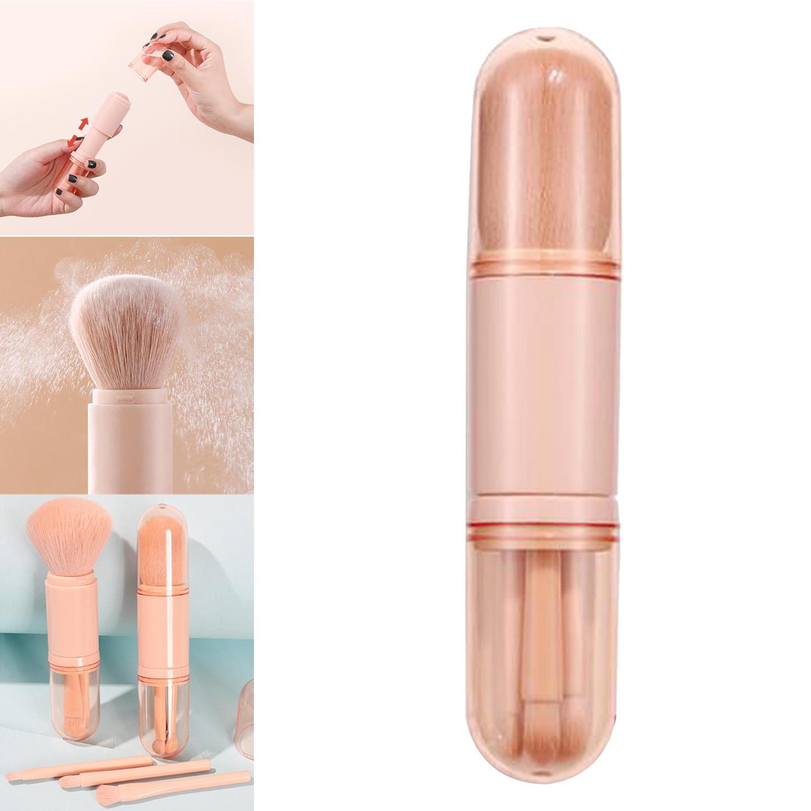 Small Makeup Brush Set W/ Carry Case  for Eyeshadow Blush