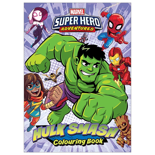 Marvel Superhero Adventures - Hulk Smash Colouring Book