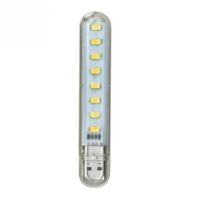 Đèn Led siêu sáng đầu cắm USB tiện ích - Màu Trắng - Hàng Chính Hãng