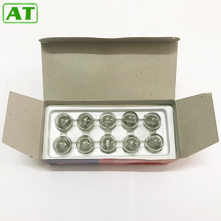 Hộp 10 Bóng Đèn Hậu Ô Tô Chân Cắm T20 12V 21W 1 Tóc