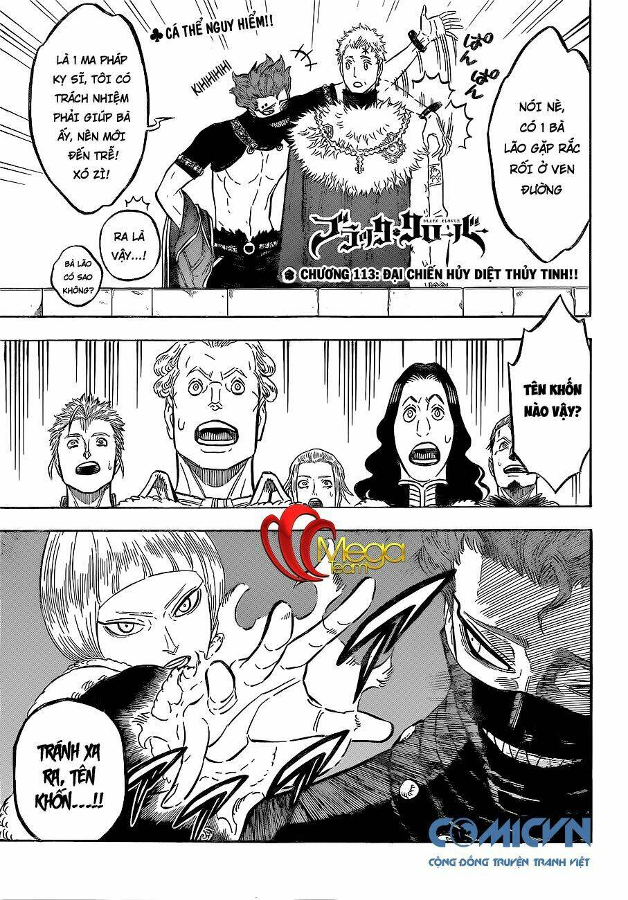 black clover - pháp sư không phép thuật chapter 113 1