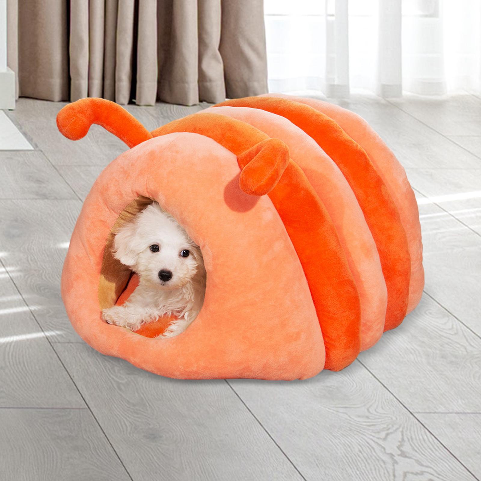 Animal Shape Cave Bed Cat Dog House Anti Slip Bottom Portable No Deformation Kennel Pad Sleeping Bed for Rabbit