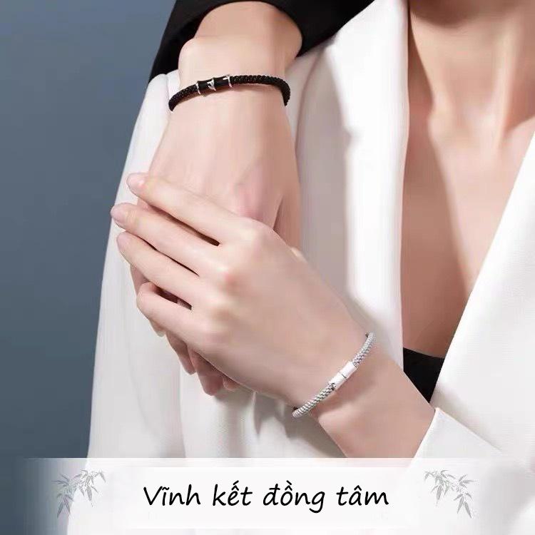 Vòng tay nam nữ DEOJI , Thiên Trúc Đồng Tâm , dành cho các cặp đôi đang bên nhau