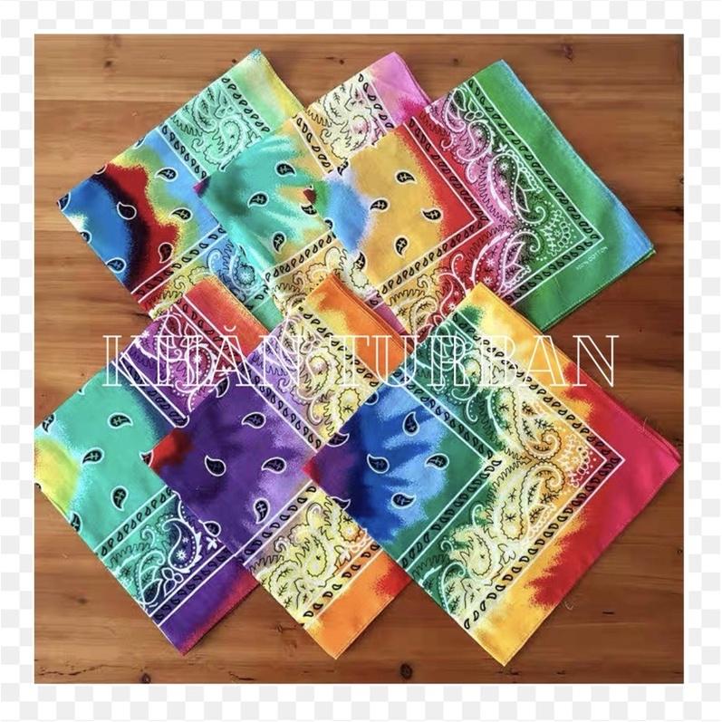 Khăn Bandana nhiều màu cotton size 55x55cm