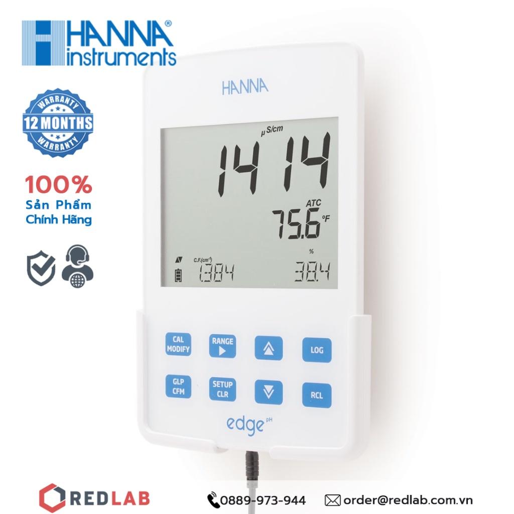 Máy đo EC/TDS/Độ Mặn/Nhiệt Độ Hanna HI2003-02