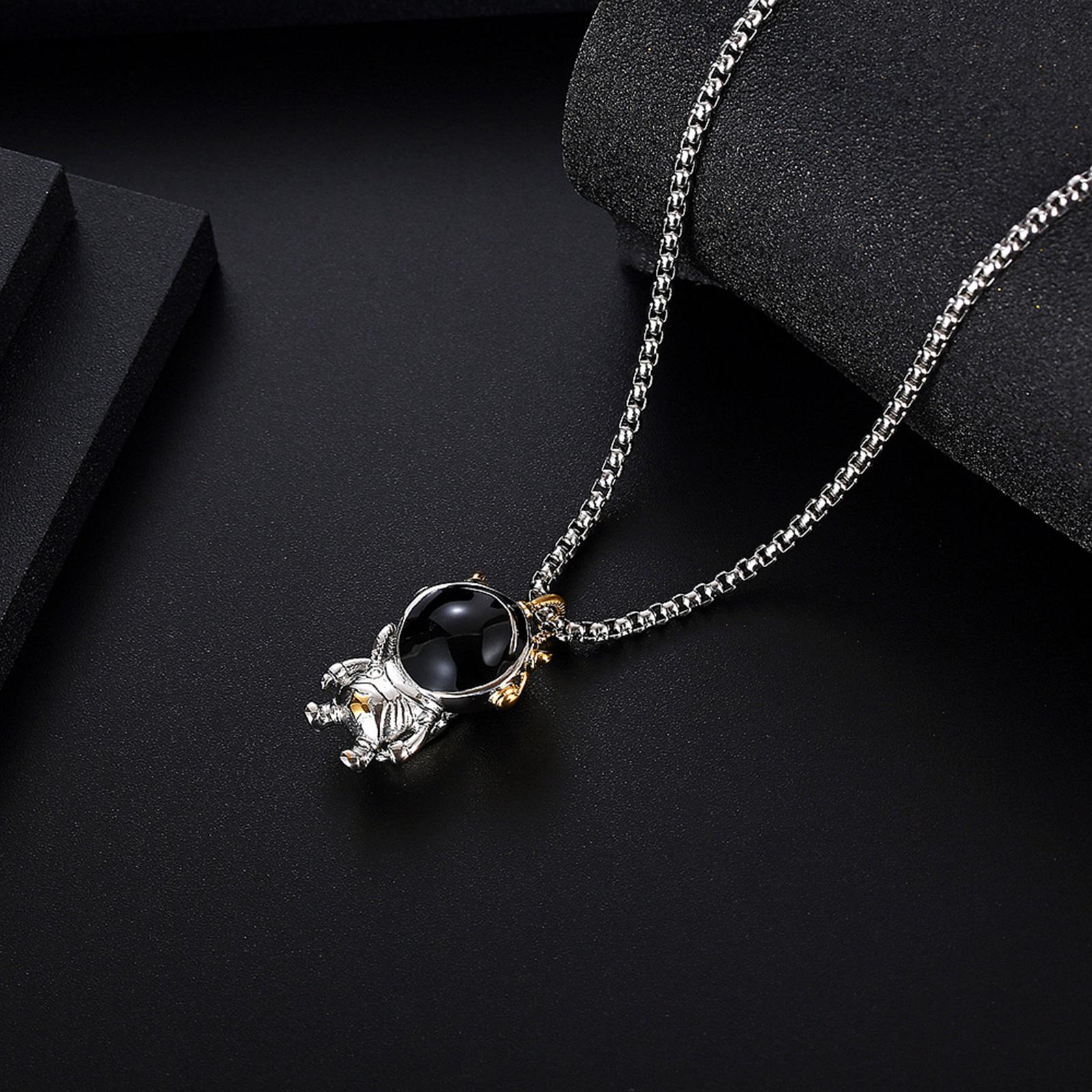Astronaut Pendant Necklace Necklace for Couples Boys Girls