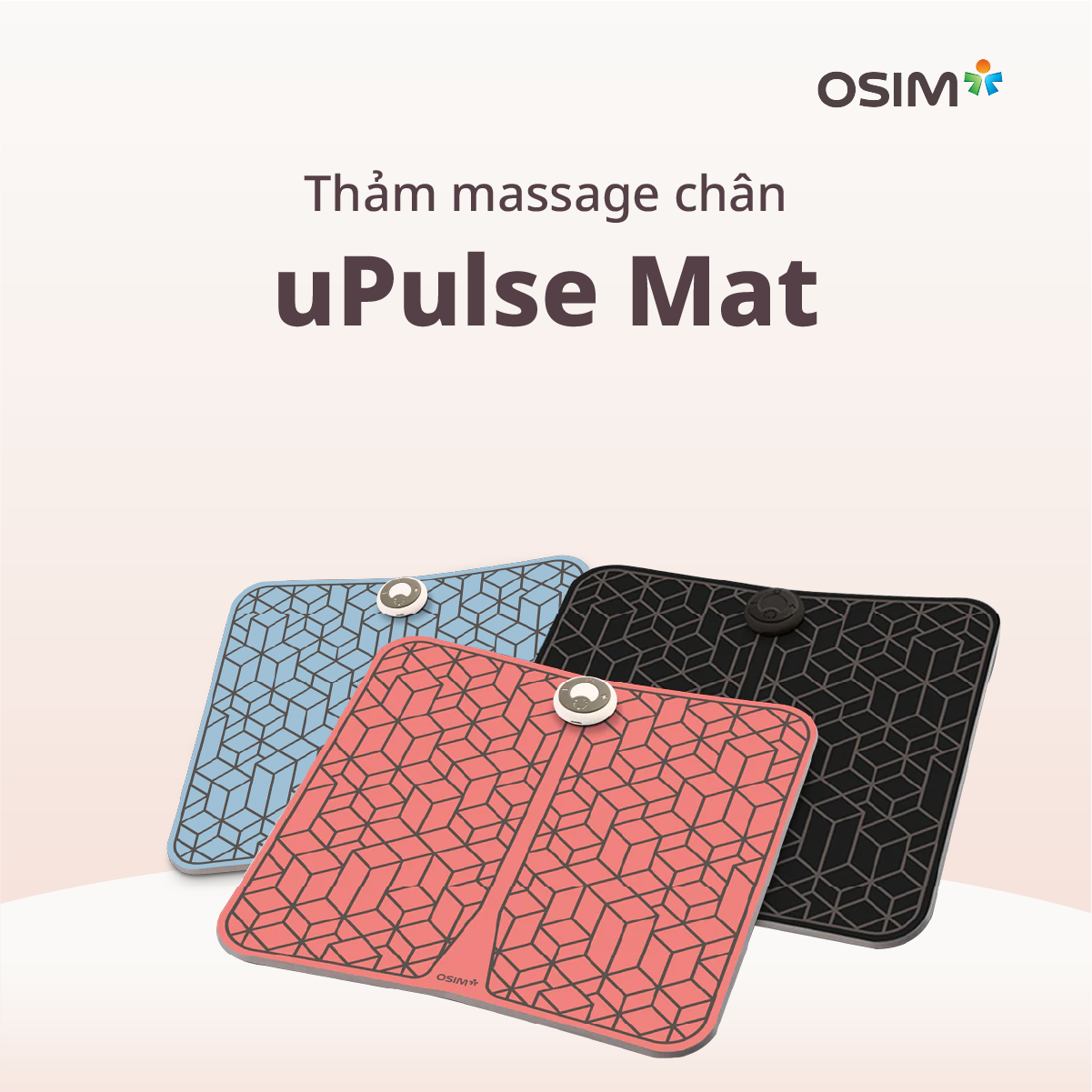Thảm massage chân EMS OSIM uPulse Mat