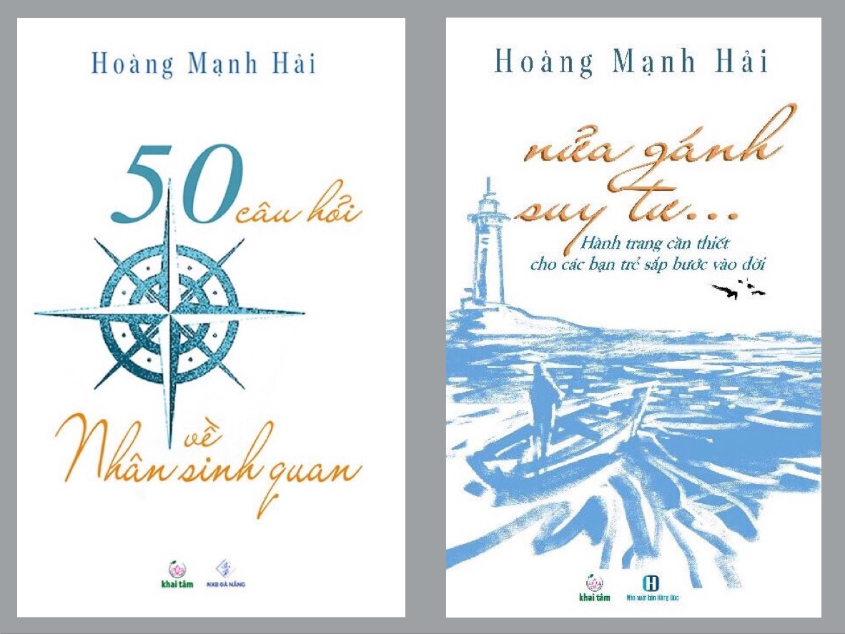 (Combo 2 Cuốn) HÀNH TRANG VÀO ĐỜI (Nửa Gánh Suy Tư - 50 Câu Hỏi Về Nhân Sinh Quan) - Hoàng Mạnh Hải - (bìa mềm)