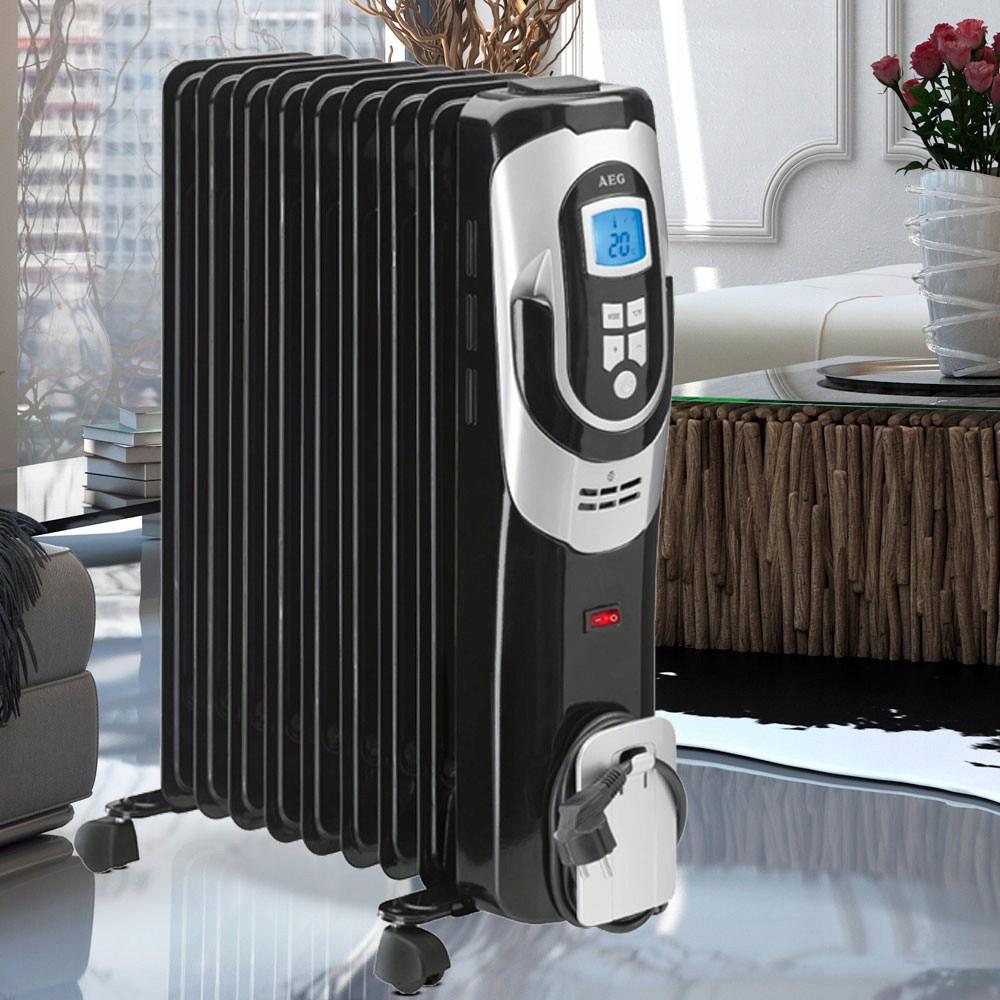 Máy Sưởi Dầu AEG RA5588, Công Suất 2500W, 3 Mức Nhiệt, Làm Ấm Nhanh, Tiết Kiệm Điện, Nhập Đức, BH 12 Tháng