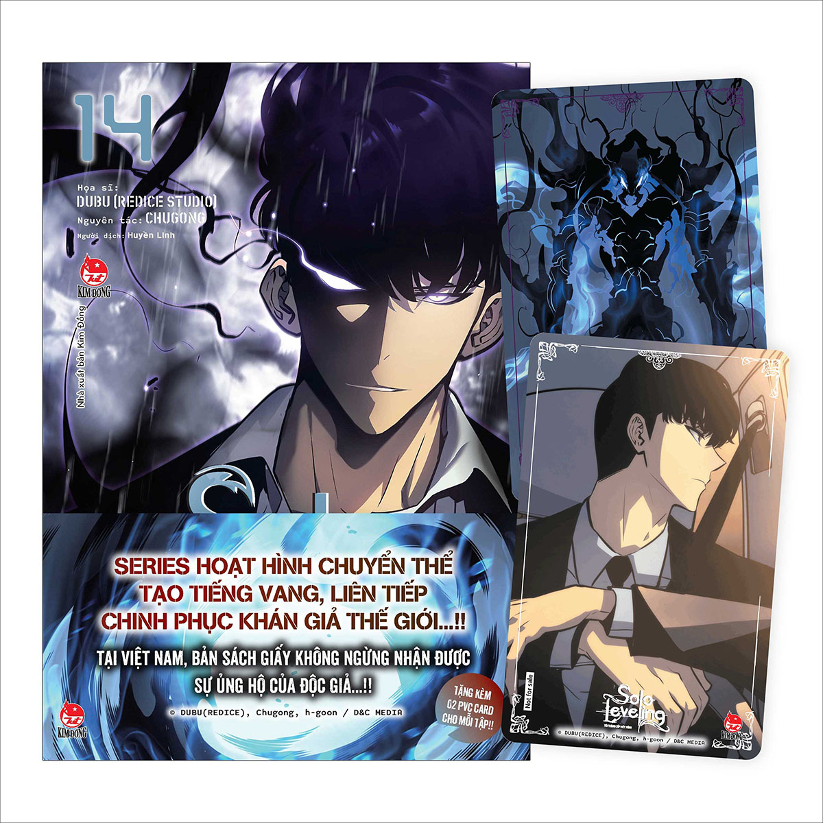 Solo Leveling - Tôi Thăng Cấp Một Mình - Tập 14 [Tặng Kèm Obi + Bộ Đôi Card PVC]