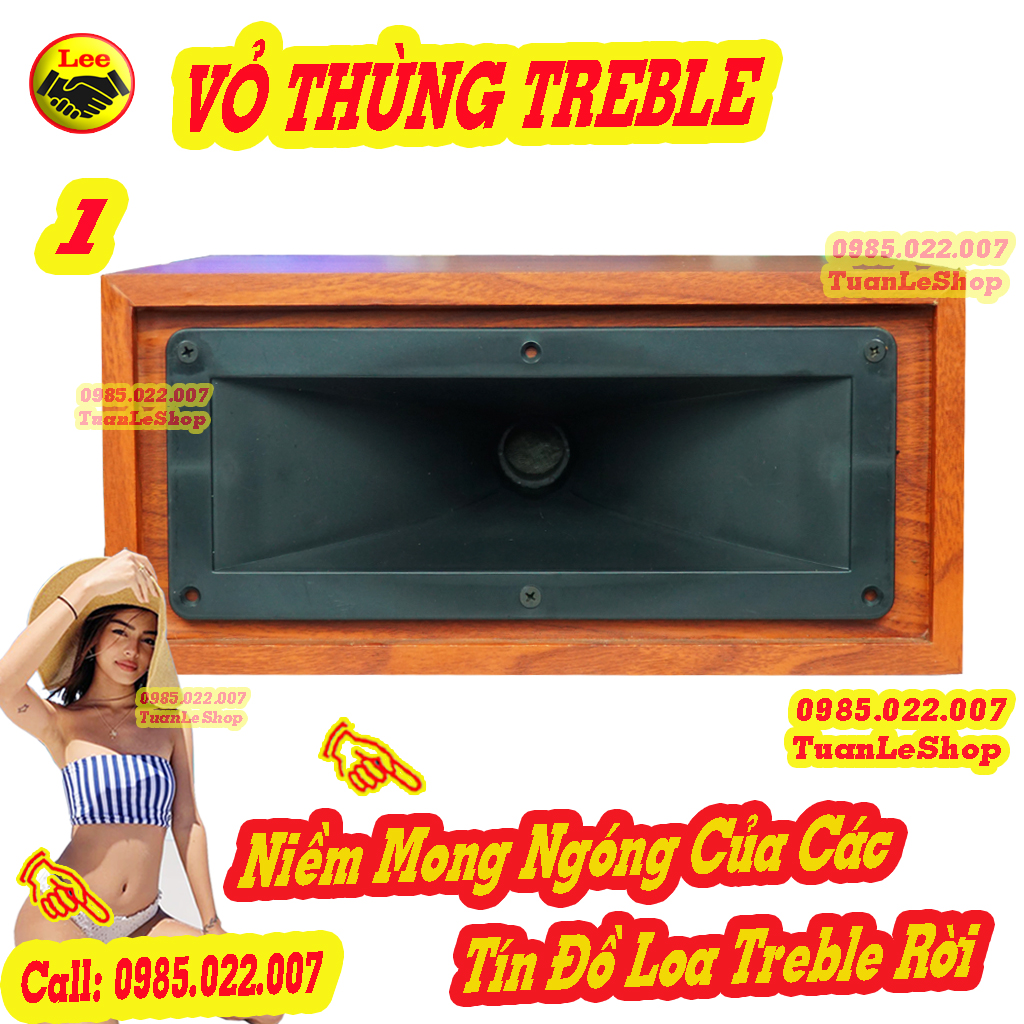 VỎ THÙNG LOA TREBLE 450, TREBLE 350, TREBLE 750 – THÙNG LOA TREBLE RỜI