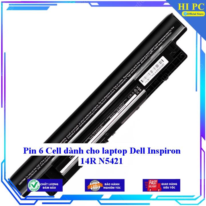 Pin 6 Cell dành cho laptop Dell Inspiron 14R N5421 - Hàng Nhập Khẩu