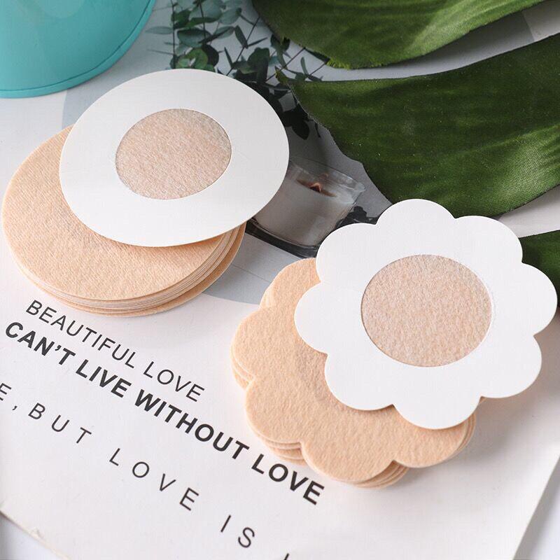 Set 10 miếng dán ngực giấy cao cấp/ dán ti tiện lợi thoải mái khi gặp nướcche tên,ship hoả tốc HCM