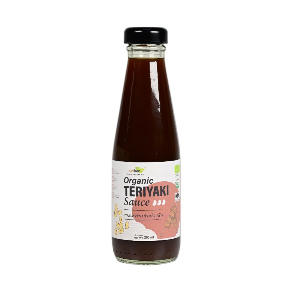 Sốt Teriyaki hữu cơ 200ml Lumlum Organic Teriyaki Sauces