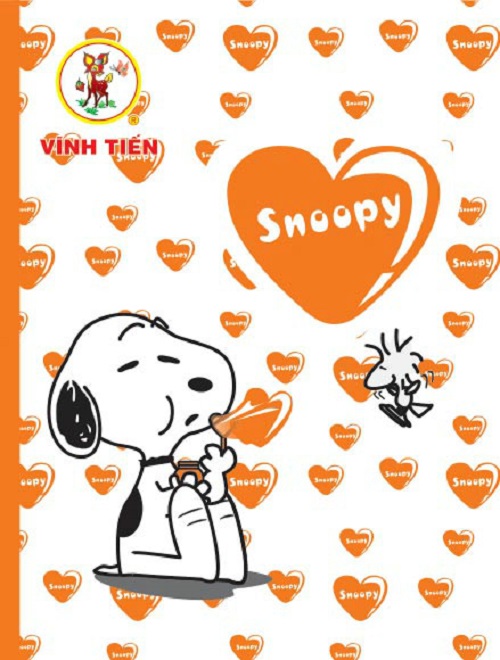 Tập ViBook 200Tr &quot;SNOOPY&quot; in oly/caro