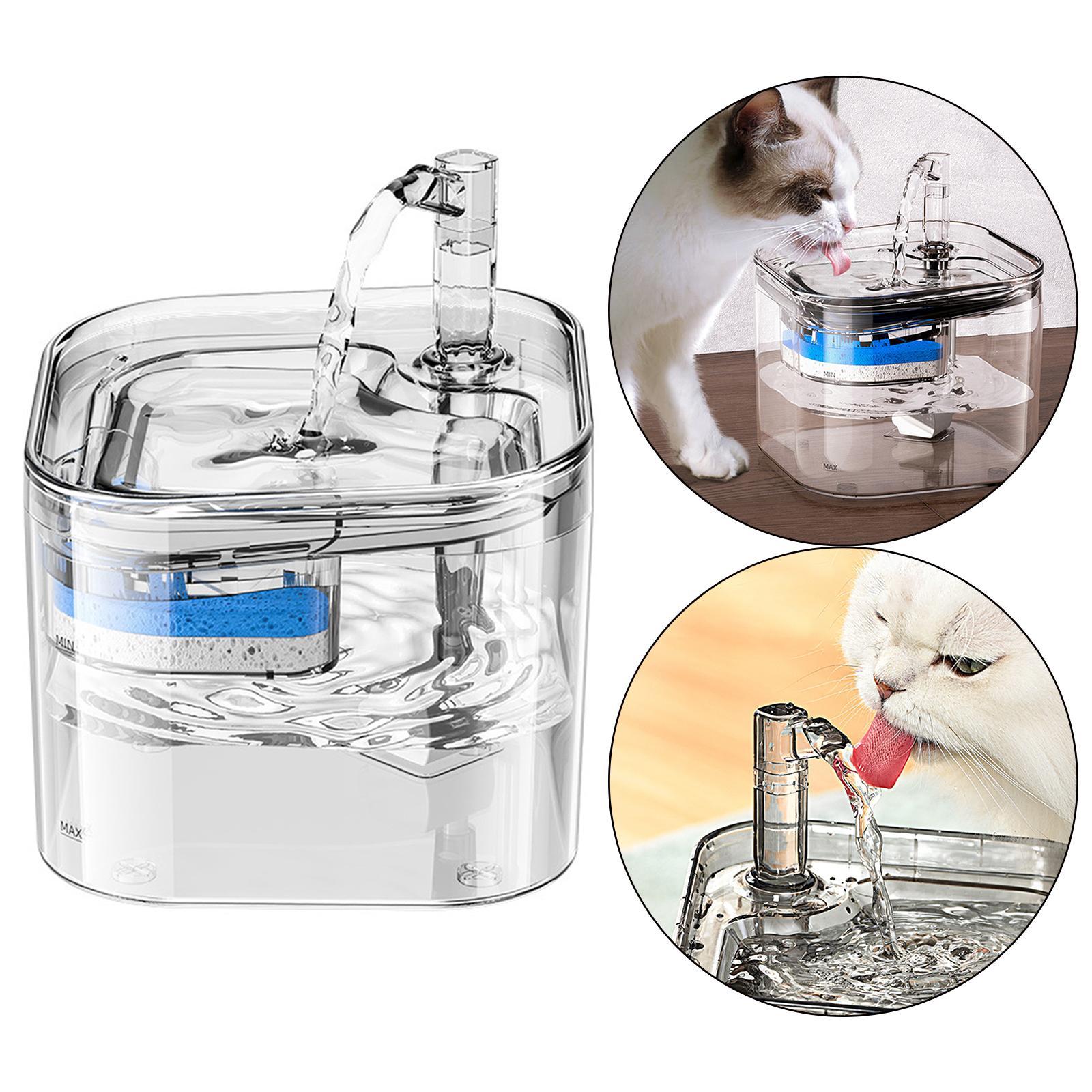 Pet Cat Water Fountain with Filter Dispenser No Intelligent