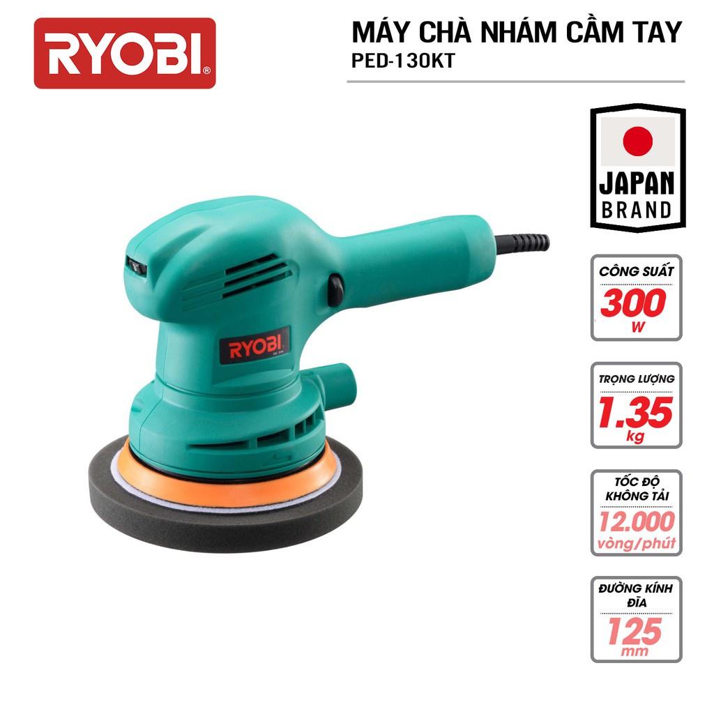 Máy chà nhám tròn 300W Ryobi Kyocera PED-130KT