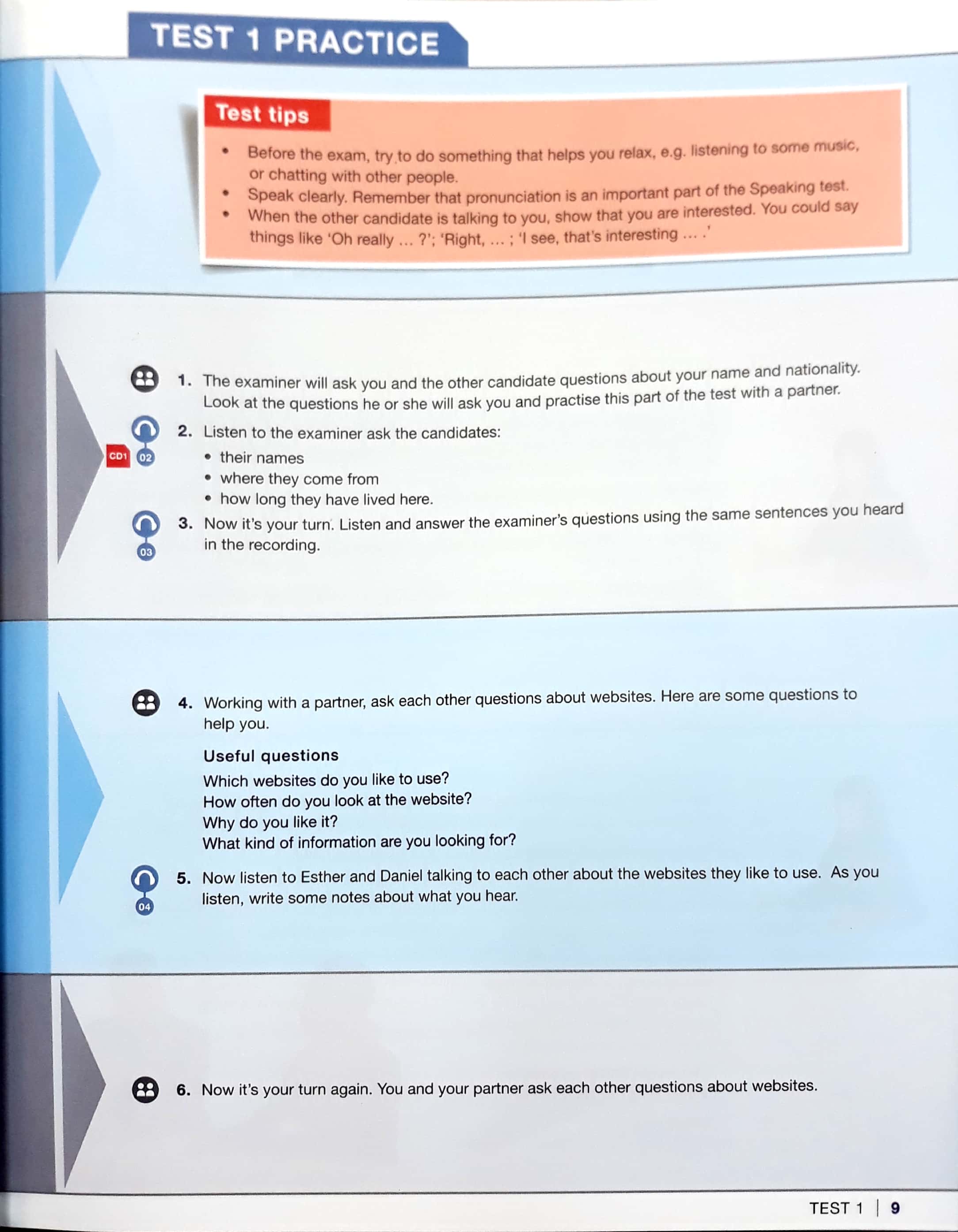 IELTS Life Skills Official Cambridge Test Practice B1 Student's Book with Answers and Audio Reprint Edition