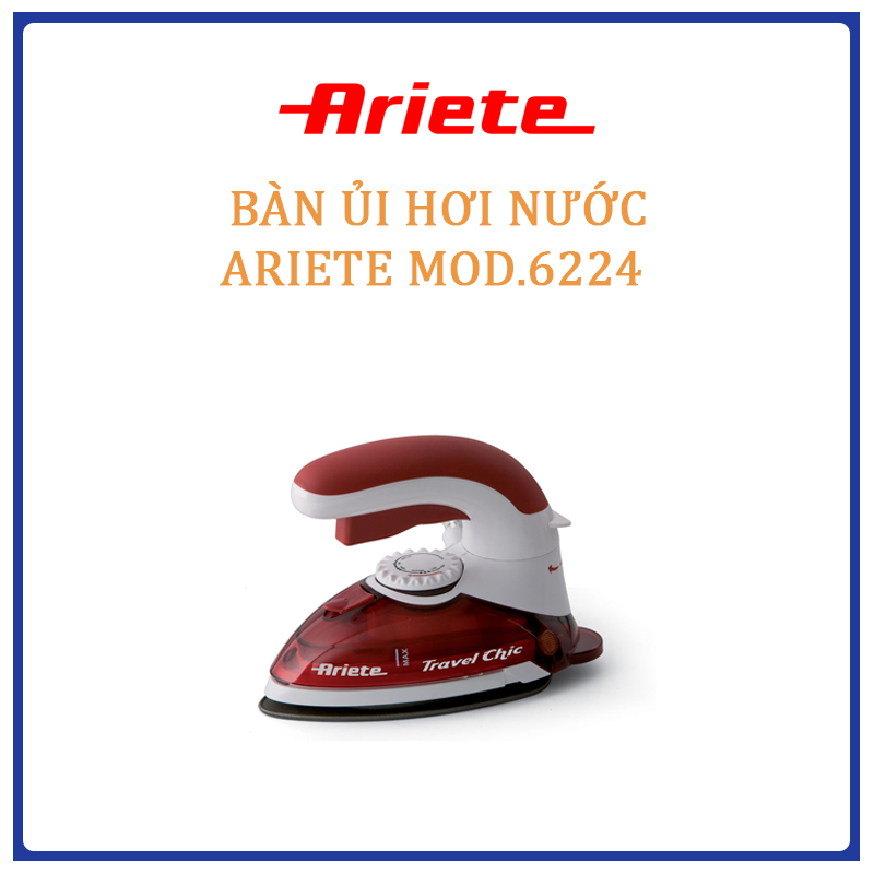 Bàn ủi hơi nước  Ariete MOD.6224- Hàng chính hãng