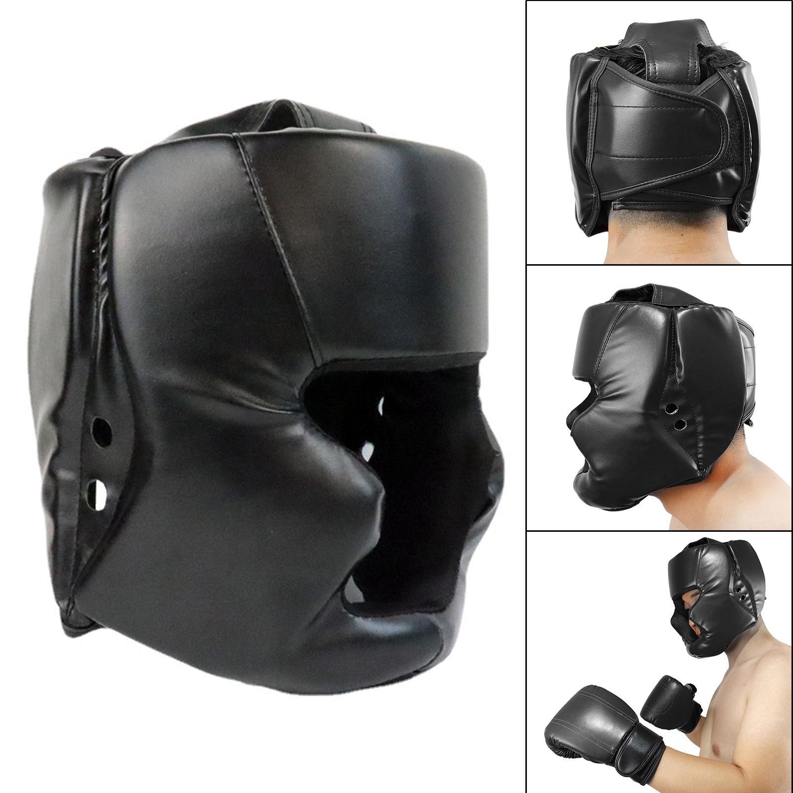 Professional Boxing Headgear for Boxers Soft Wrestling Helmet Cheek Protection for Head Sparring