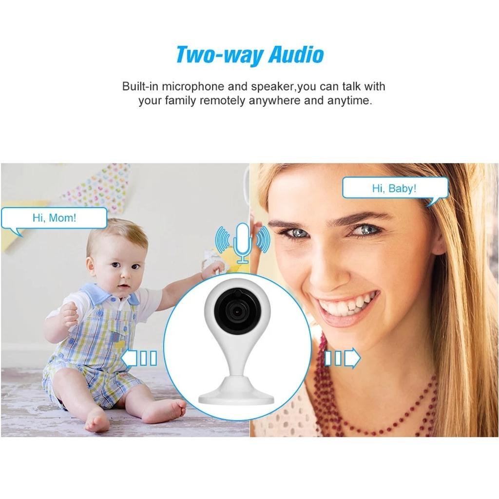 Indoor 1080P Wireless IP Camera Baby Monitor 2.0MP 6 IR Leds UK