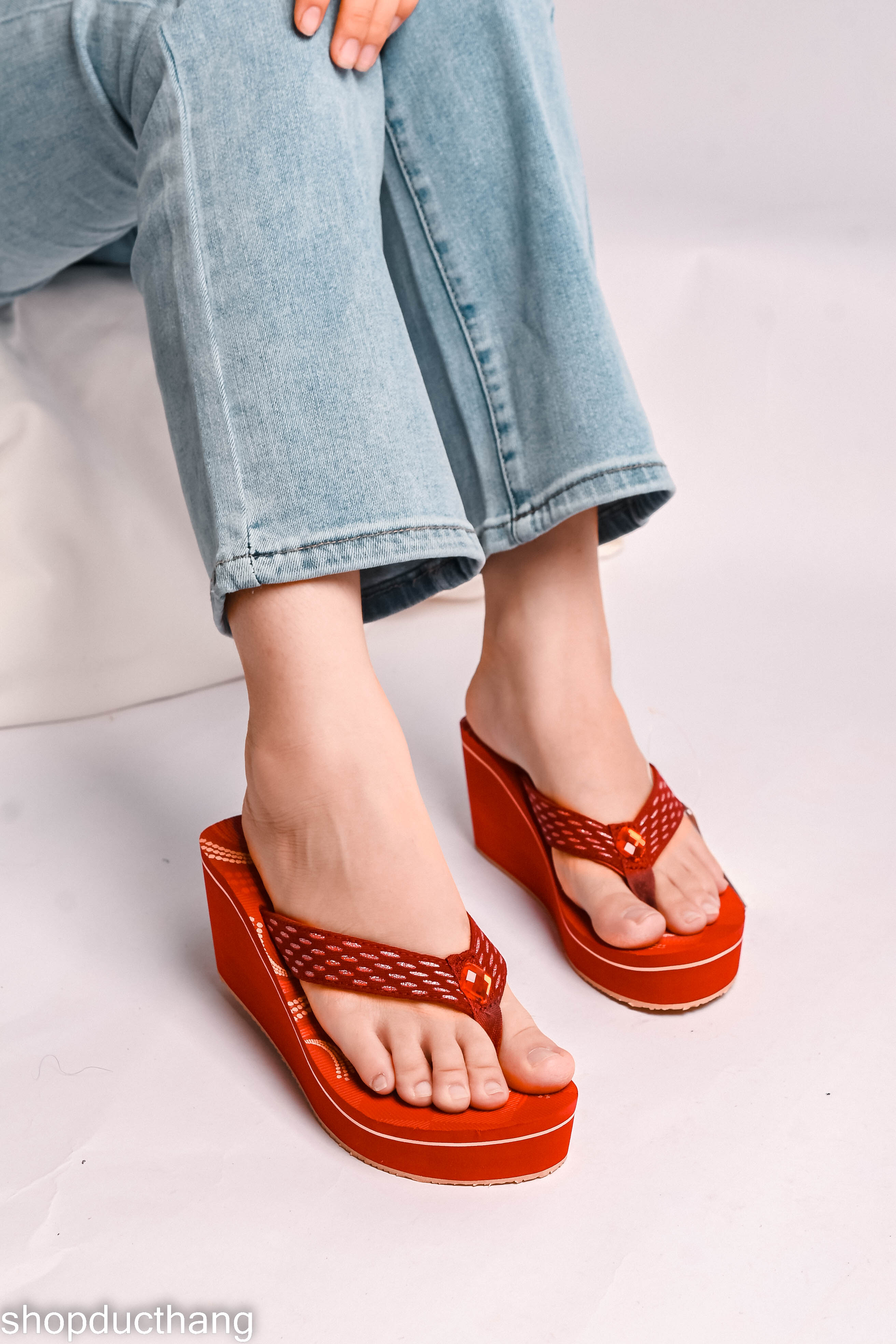 Dép quai kẹp xốp Biti's nữ đế 7cm