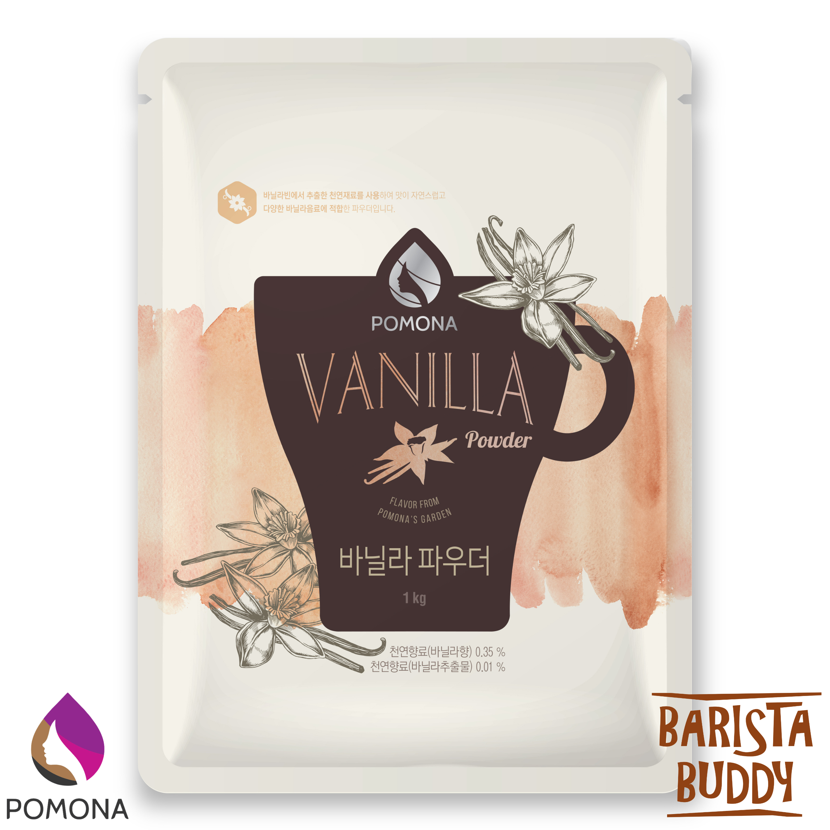 BỘT POMONA VỊ VANI (BỊCH 1KG) NGUYÊN LIỆU PHA CHẾ