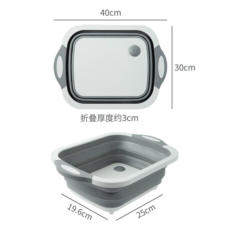 Chậu đa năng gấp gọn tiện lợi