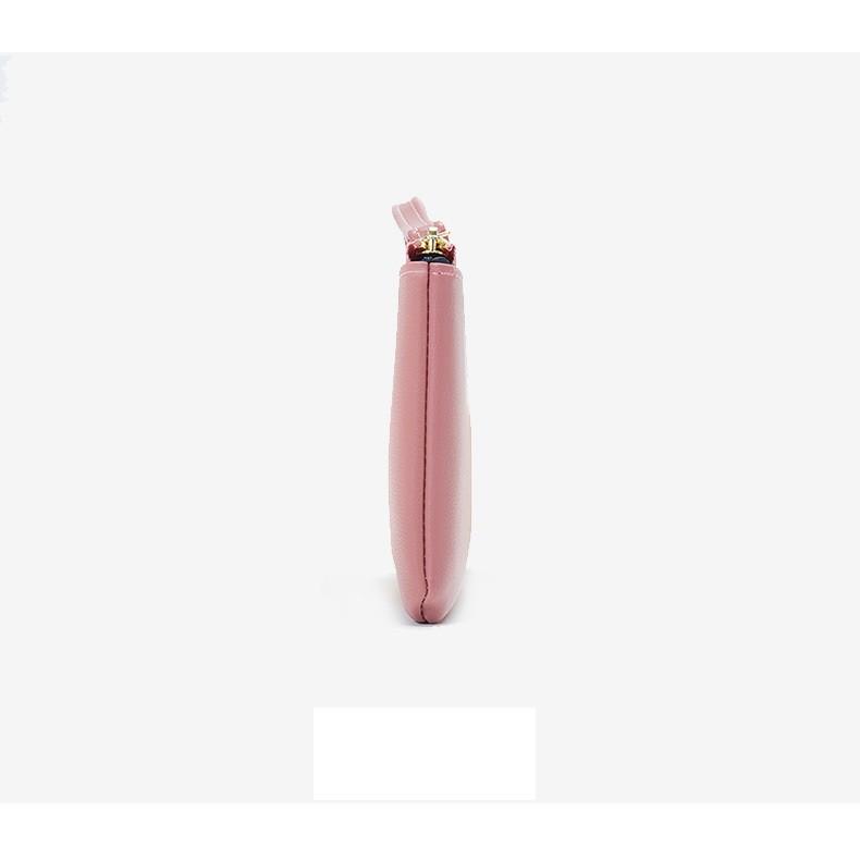ví Forever Young mẫu dài xinh đựng vừa điện thoại 6,2inch, thẻ ngân hàng, tiền mặt, giấy tờ dễ dàng di chuyển - VI00330
