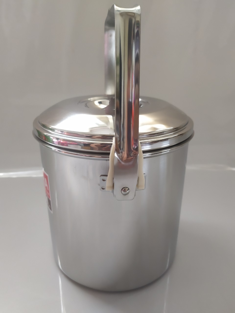 Camen Inox Zebra Thái Lan Một Ngăn Rưỡi 12cm Khóa Gài-151612