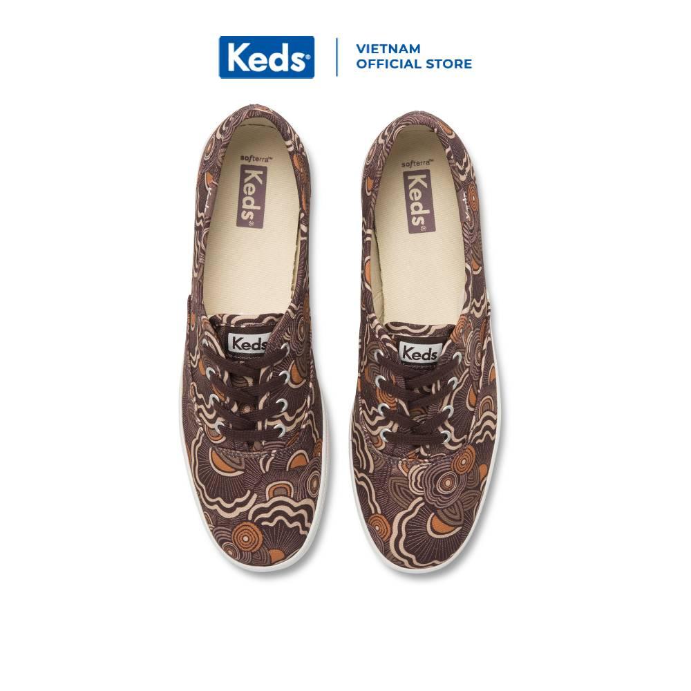 Giày Keds Nữ- Champion Organic Ripple Floral- KD065428