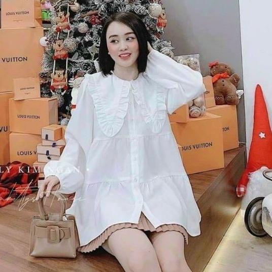 Áo bà bầu dài tay thu đông công sở thiết kế cao cấp đẹp giá rẻ trẻ trung