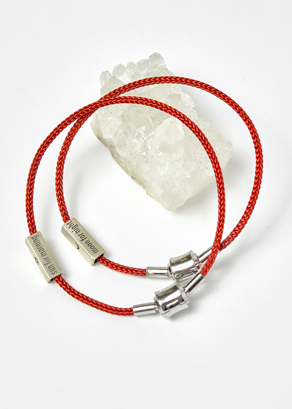 Cặp vòng nam nữ charm bạc moon and sun - Ngọc Quý Gemstones