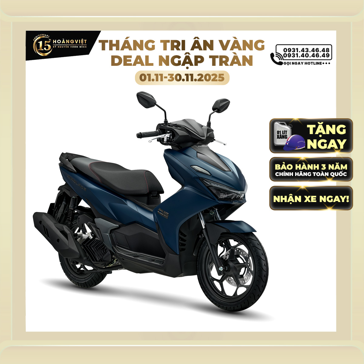 Xe máy Honda Air Blade 125cc 2026 - Phiên Bản Đặc Biệt